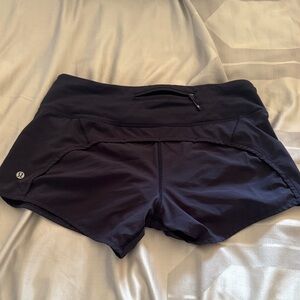 lululemon athletica Women's Navy Athletic Shorts